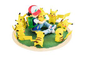 G E M Series Pokemon Ash Ketchum Pikachu Many Pikachu Ver Megahouse Mykombini