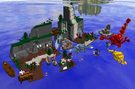 His main task is to protect the fish and to help lost sailors. Lego Ideas Muddy Basin And The Western Coast Beast Quest