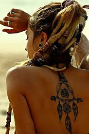 Bohem Hippi Tattoo Hair Dovme
