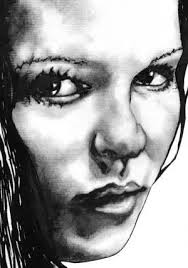 Disegni- Ritratto di Daria Donna Musa Ispiratrice schizzi a matita