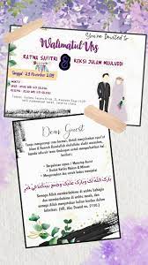 Undangan Digital For Muslim Desain Undangan Perkawinan Undangan Undangan Pernikahan