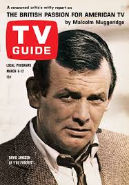 The Fugitive, David Janssen, Tv Guide Cover, March 6-12, 1965. Ph: Larry  Schiller. Tv Guide/Courtesy Everett Collection Poster Print