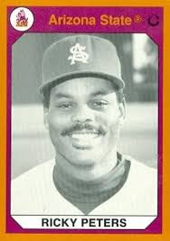 Amazon.com: Ricky Peters Baseball Card (Arizona State) 1990 Collegiate  Collection #165 : Collectibles & Fine Art