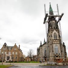 Saint joseph's oratory of mount royal, founded by saint brother andré, is a catholic shrine dedicated to saint joseph. St Joseph Church In Eastern Market Completes Restoration Of Steeple And Bell Tower Curbed Detroit