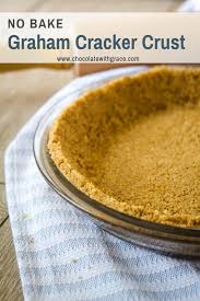 A No Bake Graham Cracker Crust Is A Quick And Easy Recipe It Can Be Made In A 9x Baked Graham Cracker Crust Graham Cracker Crust Easy Homemade Graham Crackers