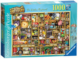 Garantiert vollständig, sehr gut erhalten. Jigsaw Puzzles Toys Games Ravensburger Colin Thompson The Collectors Cupboard Jigsaw Puzzle