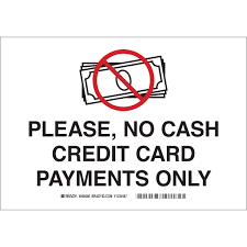 If you wait to send off your payment just a day or two before the due date, you risk having your payment arrive late, particularly if you mail your payment. Please No Cash Credit Card Payments Only Sign Brady Bradyid Com