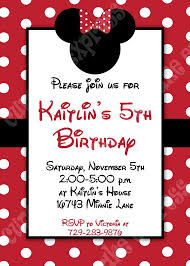Make easy party favors using my diy candy bar wrapper templates. Diy Minnie Mouse 3 Red Printable Birthday Party Invitation Red Bla Minnie Mouse Birthday Invitations Mickey Mouse Birthday Invitations Minnie Mouse Invitations