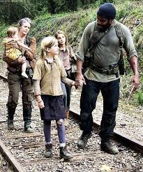 The Family Carol Myka Lizzie Judith Tyrese Walking Dead Season The Walking Dead Walking Dead Zombies