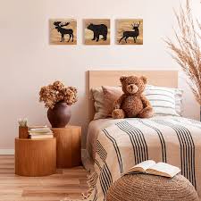 You can bring a touch of the beach into your home easily and inexpensively by adding some shells, coral, starfish, and sea glass. Buy Home Rustique Wooden Cabin Decor With Bear Deer And Moose Woodland Themed Rustic Wall Decoration For Log Cabin Hunting Or Mountain Lodge Online In Vietnam B0851g83zf