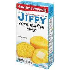 To use flax seed, mix 1 tablespoon of ground flax seed with 3 tablespoons of warm water. Jiffy Corn Muffin Mix 240g Mhd 26 08 2021 Us Sweets Ihr Handler 1 99