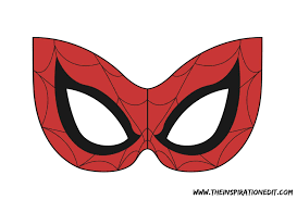 Funny masquerade masks for men. Spiderman Mask With Free Template The Inspiration Edit