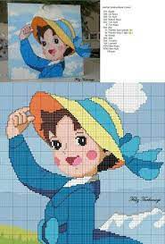 Access needlework patterns to download and you can check your pattern wherever you go. 14 Punto Croce Heidi Ideas Cross Stitch Patterns Stitch Cartoon Cross Stitch