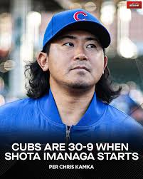 Cubs gonna win today when Shota Imanaga takes the mound. 🔥 #chicagocubs  #mlb #baseball