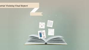 This report is submitted to. Industrial Training Final Report By Pavithra Ravichandran