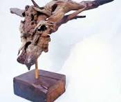 Bull Head Skull Sculpture Driftwood - African Furniture ...