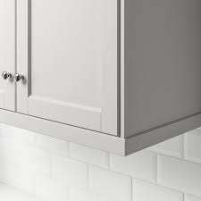 Lerhyttan Dekorleiste Profilkante Hellgrau Ikea Osterreich In 2020 Ikea Dekor Hochschrank