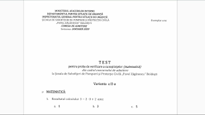 Universitatea politehnica din bucuresti a luat mai multe masuri in contextul noului tip de coronavirus, una dintre acestea fiind prezentarea de catre profesori a. Subiect Admitere Scoala De Subofiteri De Pompieri Si Protectie Civila Ianuarie 2020 Youtube