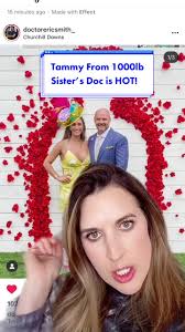 #greenscreen Dr. Eric Smith from 1000lb Sisters and his fiancé stepping out  at Churchill Downs #fyp #kentuckyderby #1000lbsisters #tlc