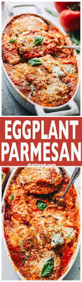 Eggplant Parmesan Recipe A Classic Italian Baked Eggplant Parmesan Prepared With Eggplants Tomato Sauce And Cheese Recipes Food Italian Recipes