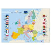 Europe map—online, interactive map of europe showing its borders, countries, capitals, seas, rivers and adjoining areas. Large Map Of European Union 2013 Europe Mapsland Maps Of The World