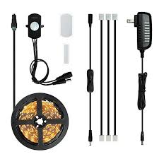 Sensky Motion Activated Led Strip Light Motion Sensor Lighting Kit For Under Cabinet Un In 2020 Flexible Led Strip Lights Under Counter Led Lights Led Strip Lighting