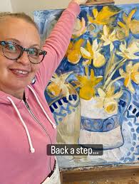 Had great fun breaking up my day by doing this Patreon Challenge with Katie  Moody. We were creating a virtual travel journal spread of New Zealand!  Each image was a timed sketch