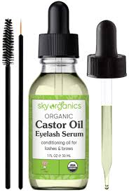 I made three eyelash serums serum with three of the best hair growth promoting herbs. Amazon Com Organic Castor Oil Eyelash Serum By Sky Organics 1 Oz Usda Organic Cold Pressed 100 Pure Castor Oil Natural Eyelash Serum Hexane Free Castor Oil With Mascara Brushes For Eyelashes And Eyebrows Beauty