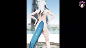 Vtuber Gura - Cat Ears Sexy Dance Full Nude 3D Hentai: Babe Babe Porn