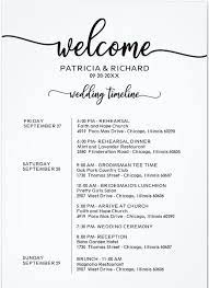 Weekend Wedding Schedule Elegant Calligraphy Invitation Zazzle Com Wedding Schedule Simple Wedding Invitation Card Gold Wedding Invitations Elegant