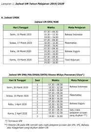 Aug 11, 2021 · contoh jadwal pelajaran sma jurusan ips. Ini Jadwal Lengkap Un Sma Sederajat Tahun Pelajaran 2019 2020