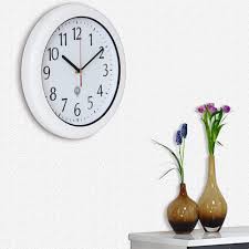 Kieninger wanduhr pendeluhr email zifferblatt. Kuche Haushalt Wohnen Nahezu Gerauschlos Deuba Funkwanduhr Wasserdicht Analog Wanduhr Funkuhr Fur Innen Aussenbereich Grosses Ziffernblatt Batterie Automatisch Zeitumstellung Weiss Inkl Wanduhren