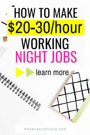 Overnight Work From Home Jobs Or Night Jobs To Earn Money Today In 2020 Earn Money Today Night Jobs Work From Home Jobs