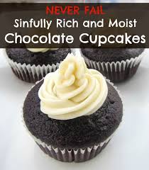 One Bowl Never Fail Rich And Moist Chocolate Cupcakes Recipe Cupcake Recipes Chocolate Chocolate Cupcakes Moist Savoury Cake