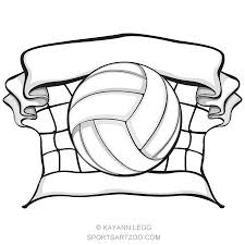 Volleyball With Folded Net Sportsartzoo Volleyball Shirt Designs Volleyball Designs Volleyball Clipart