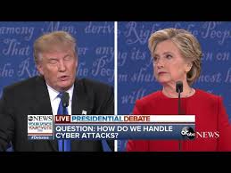 Presidential Debate Highlights Clinton Trump Debate Cybersecurity Hacks Youtube