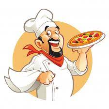 Smiling Pizza Chef Cartoon Character Paid Ad Ad Pizza Character Cartoon Smiling Pizza Chef Pizza Cartoon Pizza Art