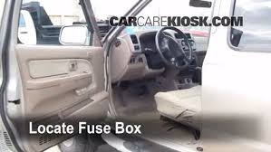 Combination meter, key switch, security indicator lamp, secu, transmission control module (tcm). Interior Fuse Box Location 1998 2004 Nissan Frontier 2001 Nissan Frontier Se 3 3l V6 Crew Cab Pickup 4 Door