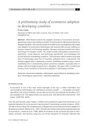 Panduan pembayaran klik sini :panduan melakukan pembayaran di sistem perolehan kerajaan negeri pulau pinang. Pdf A Preliminary Study Of Ecommerce Adoption In Developing Countries