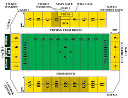 Seating Charts The Official Site For William Mary