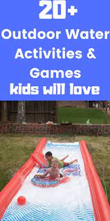 Check Out These Super Fun Outdoor Water Activities And Games That Kids Of All Ages W Outdoor Water Activities Outdoor Summer Activities Summer Water Activities
