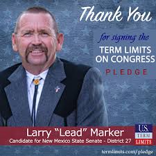 Larry Marker Pledges to Support Congressional Term Limits