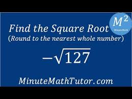 Learn how to find square root of a number.know the square root tricks and square root shortcuts for four and five digit numbers in this article. Find The Square Root Round To The Nearest Whole Number 127 Youtube