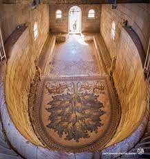 فسيفساء شجرة الحياة في قصر هشام بن عبد الملك أريحا تصوير فادي عميرة palestine photography palestine instagram posts