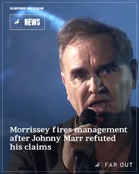 Morrissey cuts ties with management after Johnny Marr debunks reunion  claims: “I didn't ignore the offer