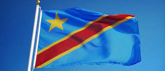 Son emblème est le drapeau bleu ciel, orné d'une étoile jaune dans le coin supérieur. Flag Of Dr Congo Colors Meaning History