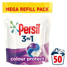 Review of the persil proclean pods 2 in 1 detergent. Persil 3 In 1 Laundry Washing Capsules Colour Protect 50 Wash Ocado
