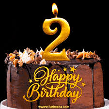 See more ideas about birthday, cars birthday cake, second birthday cakes. Happy 2nd Birthday Animated Gifs Download On Funimada Com