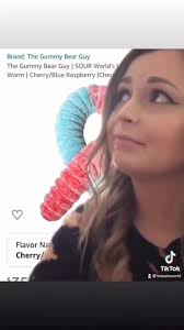 My #SOUR #WorldsLargestGummyWorm is BIG & delicious! 🎩😝👌, Just ask a  #SocialMediaSuperstar, 👉 @lexeatsworld 🎬,  __________________________________________, I make #awardwinning #candy  #candyart #art ...