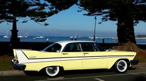 Image result for Sunflower Yellow 1958 Plymouth